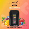 Neues Produkt Iget Dual 2100 Puffs